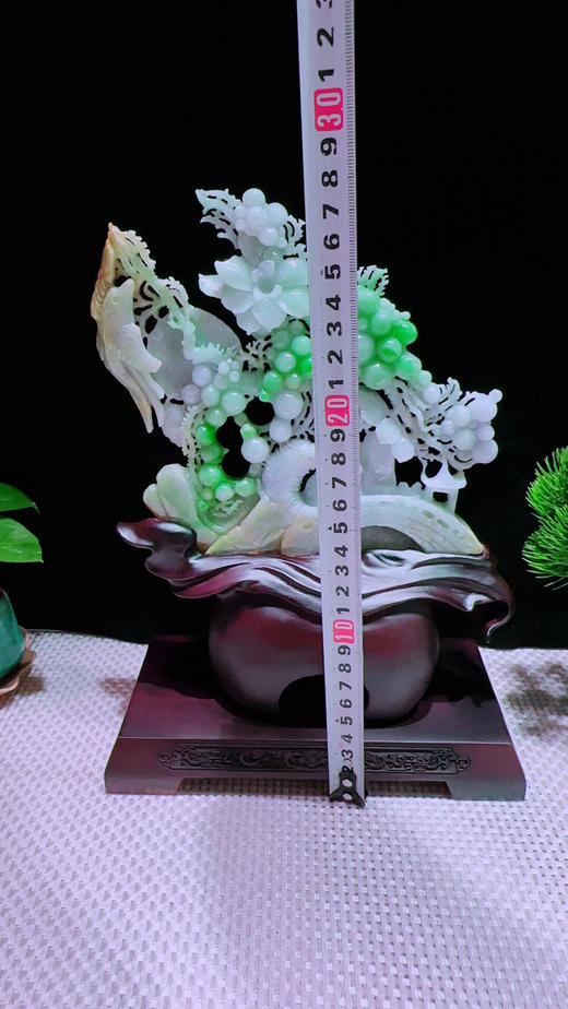 620344翡翠摆件【富贵满堂】 商品图1