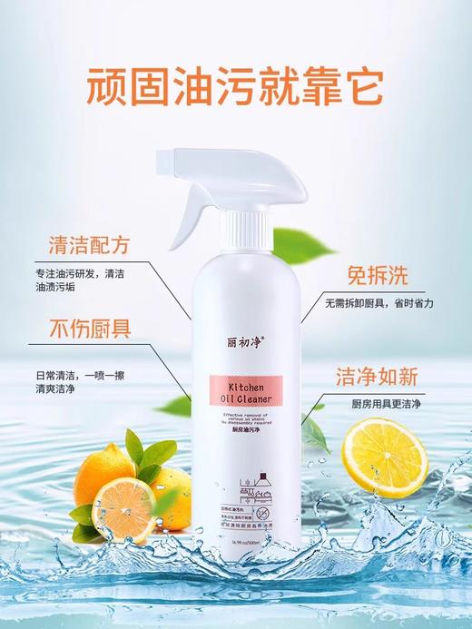 丽初净厨房清洁剂 商品图2