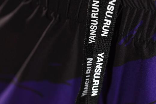 严素跑步运动短裤,仰天大笑出门去,训练款,带内衬,轻量,速干,透气,附袋 严素态度 商品图7