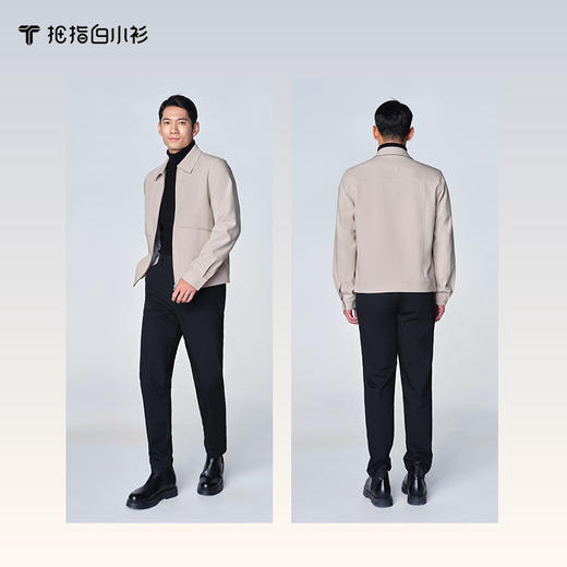 拇指白小衫翻领开衫外套无限系列 商品图1