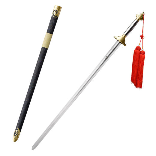 武术套路规定剑 竞赛剑 中国武术锦标赛指定剑 沈广隆武术剑软剑 sgl-8001 未开刃 商品图8