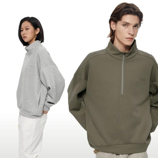 WassupHouse 半拉链空气层卫衣 商品图9