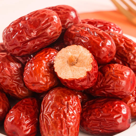 好想你-免洗红枣238g枣子新疆灰枣特产煮粥煲汤即食锁鲜二级 商品图1
