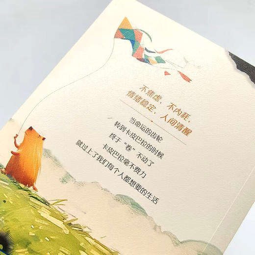 卡皮巴拉的自我修养：愿你不焦虑、不内耗、情绪稳定、人间清醒（赠送手提包＋书签＋贴纸）教你活得更通透 教你练就超绝松弛感 商品图3