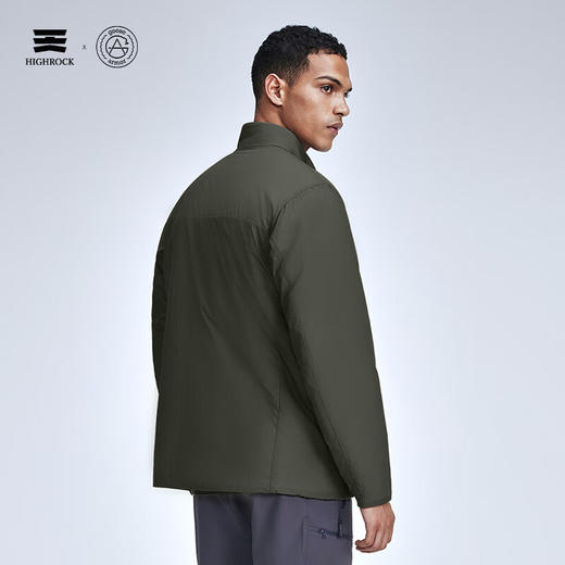 天石鹅铠甲Primaloft金标P棉棉服男士立领保暖秋冬户外运动服夹克G431 商品图8