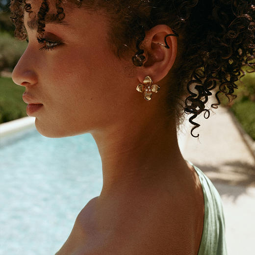 Garden of Eden 伊甸园系列 | 金丝四瓣花三件套 商品图7