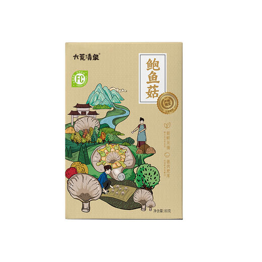 【北大荒】大荒清泉 菌享六方 菌菇礼盒 商品图1