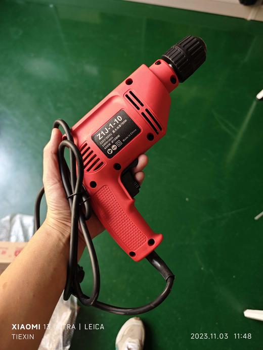 货号010275手电钻10毫米手电钻500瓦手紧钻夹头正反转手电钻 商品图2