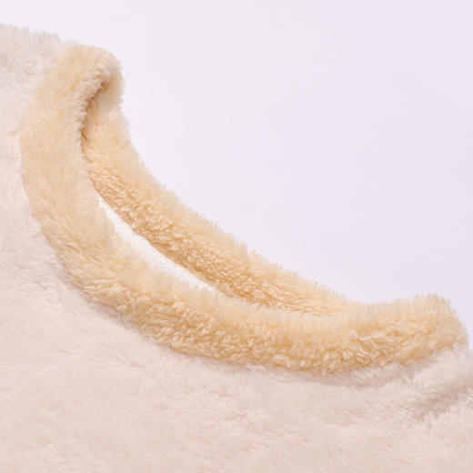 都市丽人睡衣超值精选长袖家居服长毛绒厚女士法兰绒套装LHT2J7 商品图6