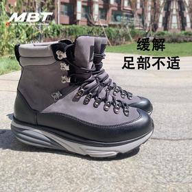 MBT足健康鞋进口男高帮户外登山徒步 缓解足跟压力SYM防水 MIKENO