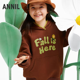 女童甜趣连帽卫衣安奈儿童装实体店同款AG431620