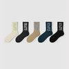 都市丽人都市锋尚中筒袜休闲系列精梳棉袜子男袜子FCTDE9 商品缩略图1