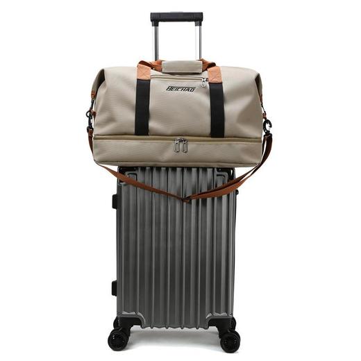 旅行包韩版手提短途旅游行李包大容量轻便干湿分离运动健身包！ 商品图3