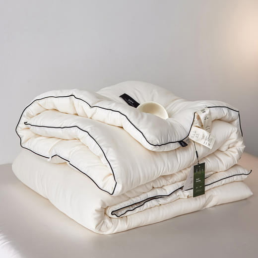 【热卖推荐】自然醒五星黑标大豆纤维春秋被高奢加厚保暖亲肤冬被四季款子母被芯TD 商品图12