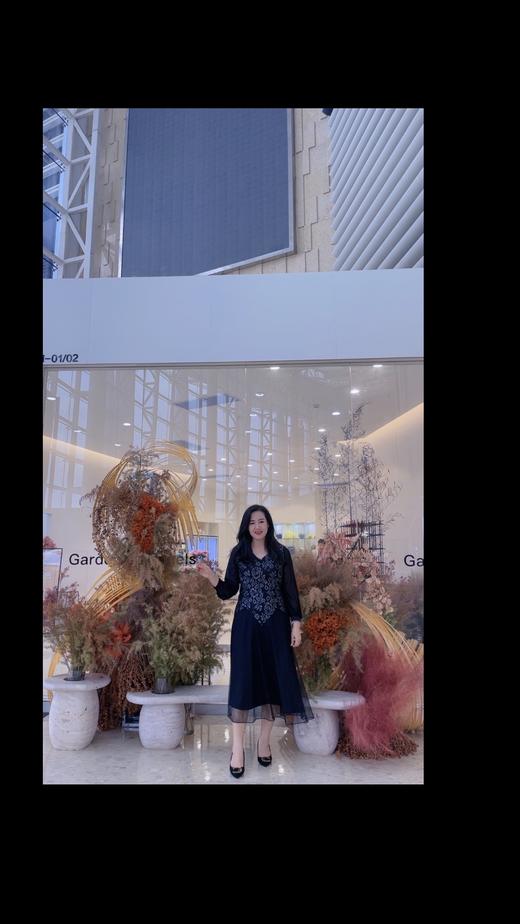 漆黑色连衣裙LZ3S01 商品图1