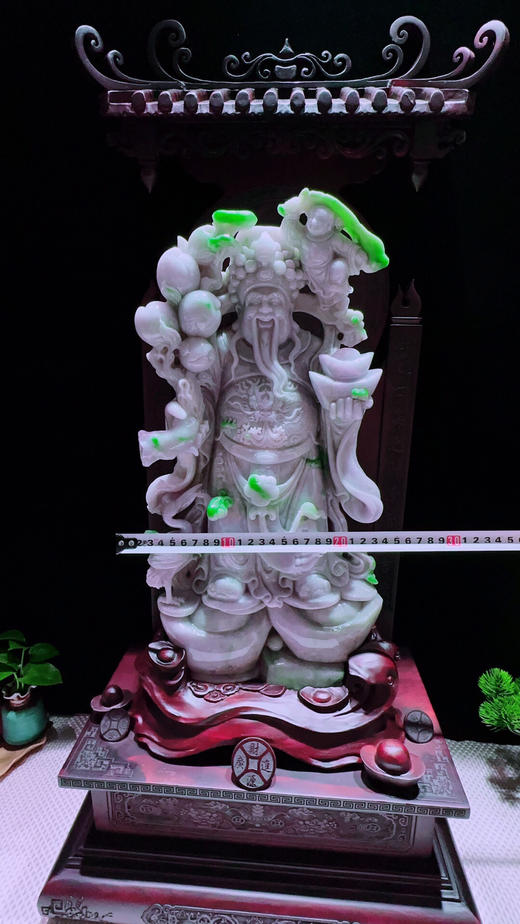 620343翡翠摆件【财神】 商品图4