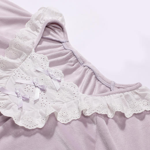 都市丽人睡衣生活家居长袖家居服海岛绒厚女士海岛绒套装LHT2N8 商品图4