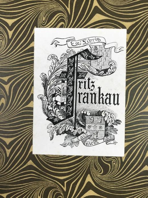 【德语】含藏书票！约19世纪后期 丢勒铜版与木版画集 473幅插图 漆布精装16开 商品图2