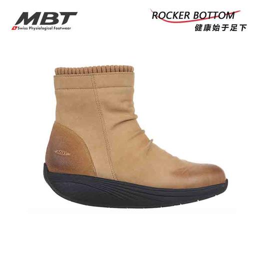 MBT足健康鞋女厚底休闲通勤冬季保暖短靴扁平足增高提臀羊皮KENDU 商品图9