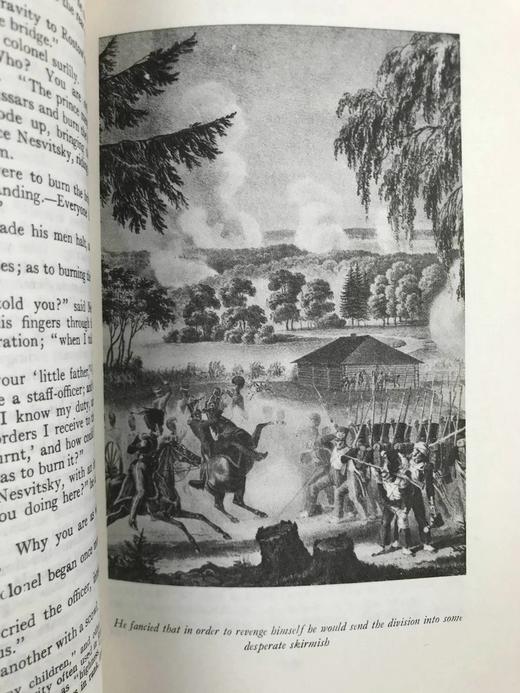 托尔斯泰《战争与和平》（全3卷） 配插图 苍鹭出版社（HeronBooks）复古仿皮精装本 商品图4