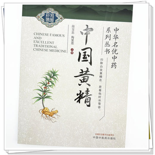 中国黄精 段宝忠 陶爱恩 主编 中国中医药出版社 中华名优中药系列丛书 商品图3