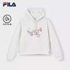 3件4折【自营】FILA/斐乐  连帽卫衣女宽松刺绣时尚休闲上衣 F11W418209FWT 商品缩略图0