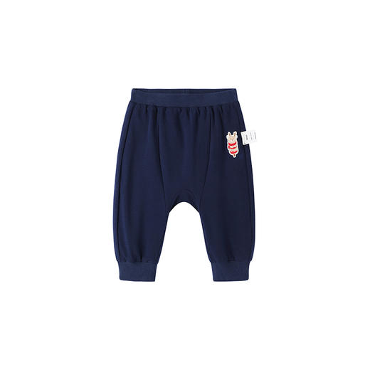 【商场同款】英氏儿童裤子秋冬夹棉卫裤男童女童休闲裤新年装裤子 商品图4