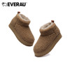 EVERAU秋冬穿搭神奇来喽 经典短筒搭配厚底增高女靴雪地靴EA3146 商品缩略图1