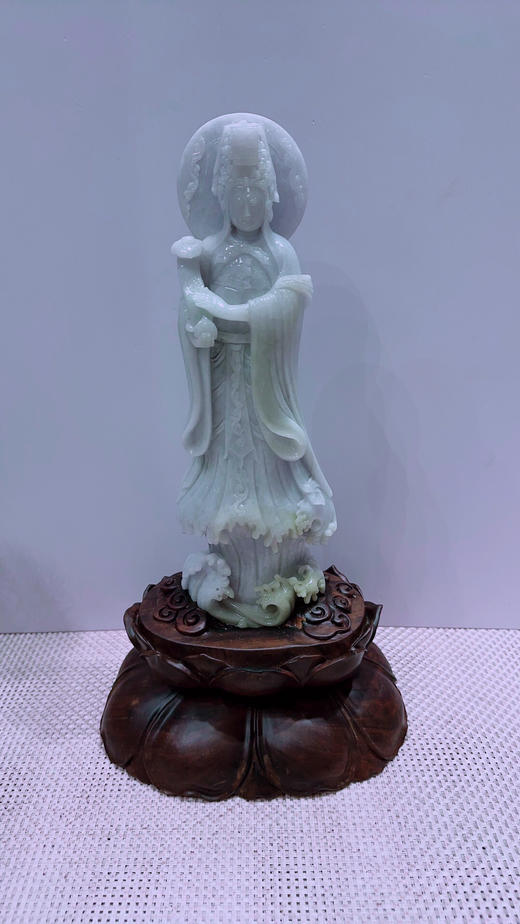 620347翡翠摆件【妈祖】 商品图3