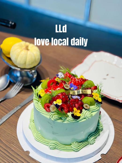 “榴”住“开心”奶油蛋糕 商品图0