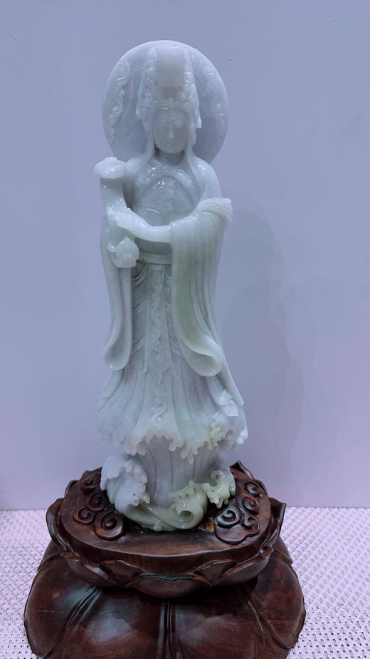 620347翡翠摆件【妈祖】 商品图5