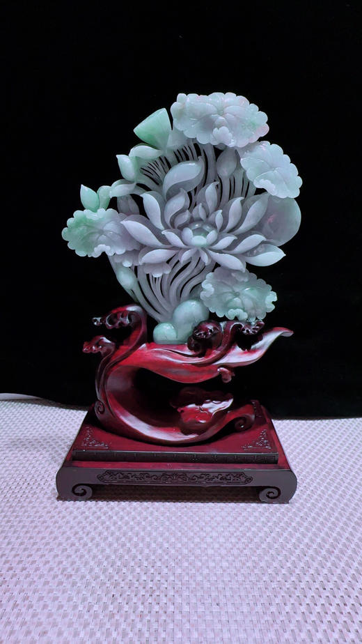 620259翡翠摆件【和和美美】 商品图5