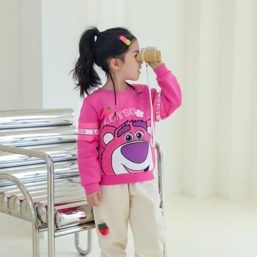 【商场同款】迪士尼女童秋季保暖套头卫衣234DS1196 商品图3