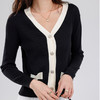 气质小香风针织外套 打底外穿两用针织衫 商品缩略图0