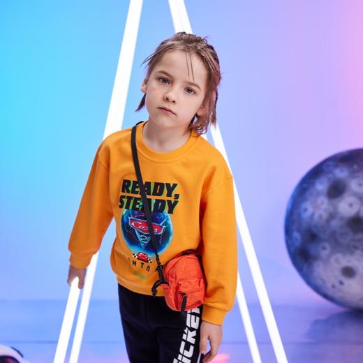 【商场同款】迪士尼童装男童套头卫衣春秋季运动休闲上衣 商品图0