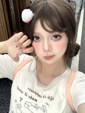 woolilens 日抛 劳模玉米 直径14.2mm着色13.4mm  (十片装)