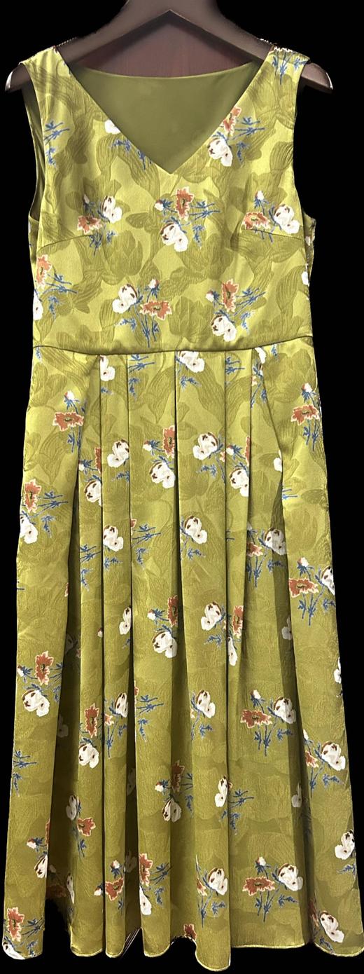 秋香色连衣裙HJ2S17 商品图0