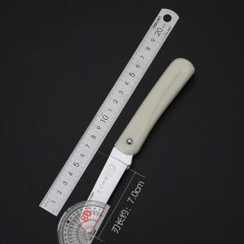 十八子作 家用轻便易携带刀叉两用不锈钢水果刀UK-01 商品图1