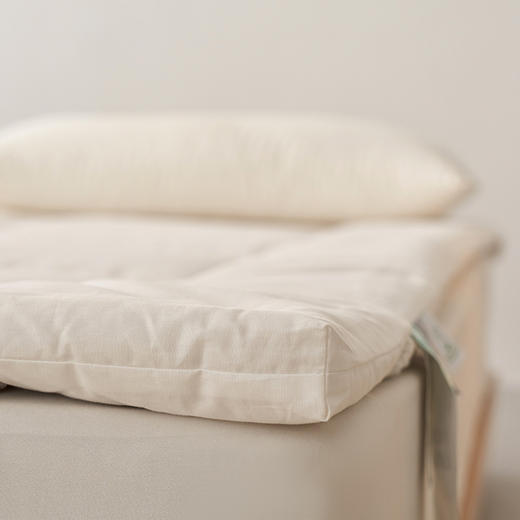 自然醒全棉A类抗菌棉花星级酒店款床褥榻榻米棉花软垫褥子单双人家用卧室被褥铺底FM 商品图12