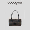cocoglow 波士顿大号全系列手工编织手提包秋季腋下包 商品缩略图1