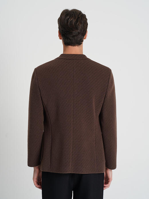 callisto乐行系列咖啡色针织羊毛便西 商品图4