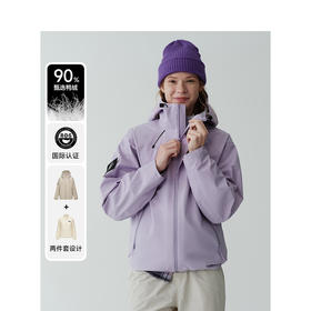 Teenie Weenie小熊字母连帽羽绒服女冬季羽绒服TTJD248T05I