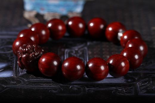 XYZT0220°有象生祥小叶紫檀手串 商品图2