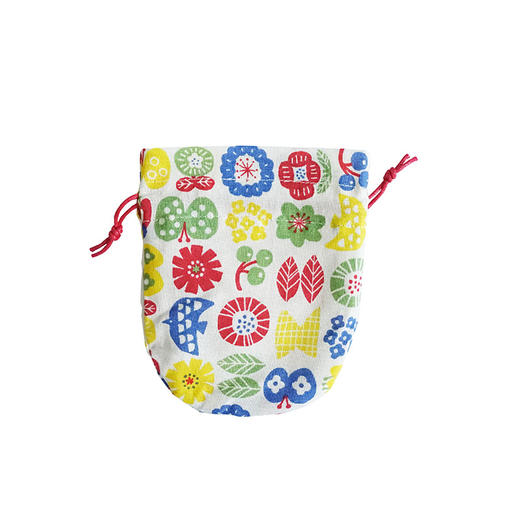 HUJI祤集Pippin收纳袋插画花花 商品图3