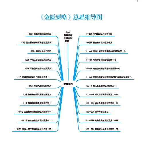 金匮要略思维导图 中医生学习笔记 郝征 阚湘苓 主编 伤寒论思维导图针灸经络穴位书籍 中医古籍出版社9787515227009 商品图2