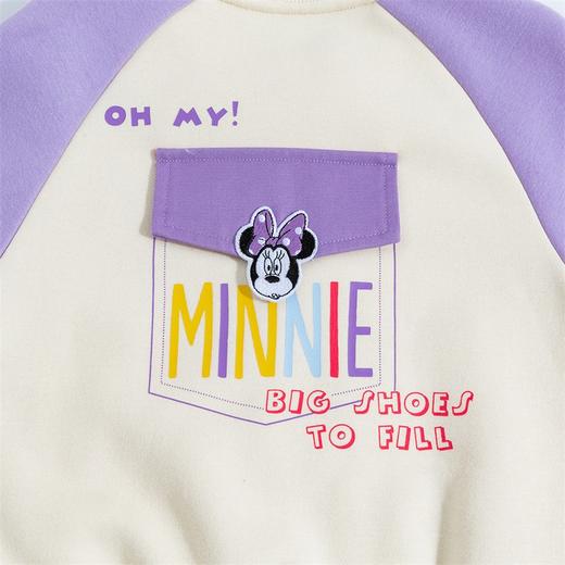 【商场同款】迪士尼女童秋季保暖加绒外套223DS0765 商品图5