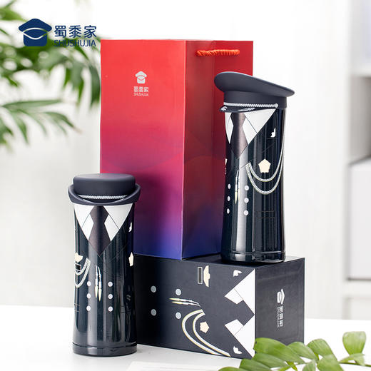 【礼服保温杯（可定制）】礼服款不锈钢保温杯男女大容量水杯创意喝水杯子 商品图2