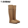 EVERAU过膝可翻折两穿设计雪地靴中保暖国王级别加高长筒雪地靴EA3140 商品缩略图0