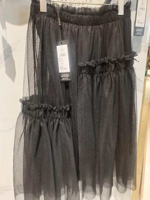 漆黑色半裙HJ1B28 商品图0