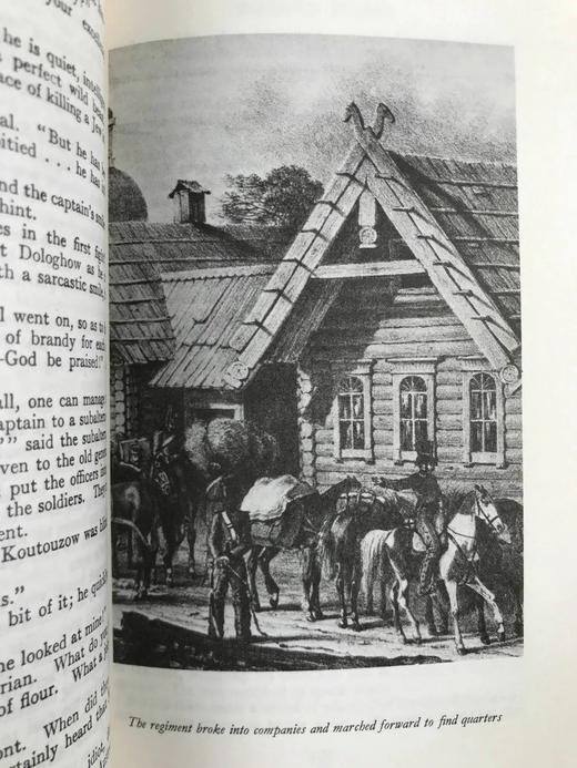 托尔斯泰《战争与和平》（全3卷） 配插图 苍鹭出版社（HeronBooks）复古仿皮精装本 商品图6